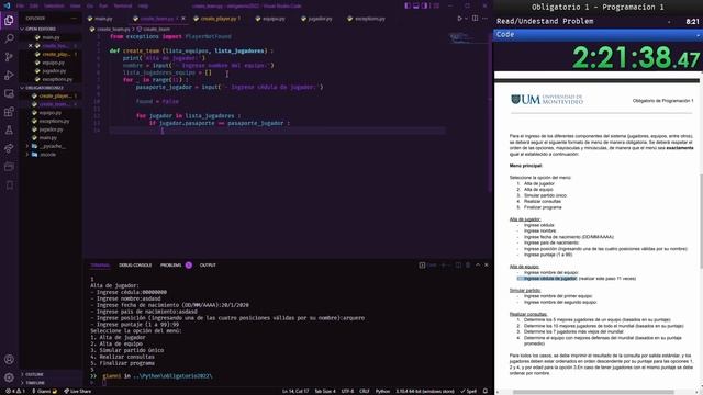 Obligatorio 2022 - Programación 1 - UM - Timelapse w/ Eurobeat смотреть онлайн