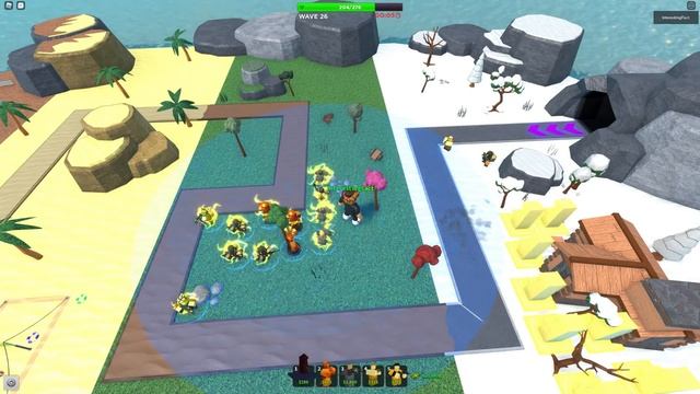 TDS but I only use FAKE GOLDEN TOWERS | Tower Defense Simulator ROBLOX смотреть онлайн