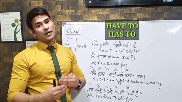 Use of Has to and Have to смотреть онлайн