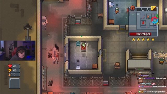 Шансов на побег нет!? Квикхантик Давай по Новой Зарк Файвскилл играют в The Escapists 2 смотреть онлайн