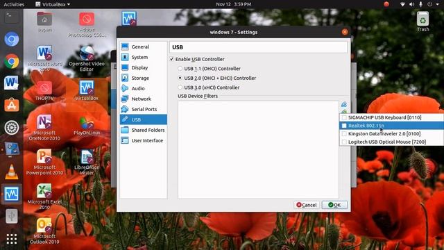 how to sharing usb ubuntu to windows 7 by virtualbox смотреть онлайн