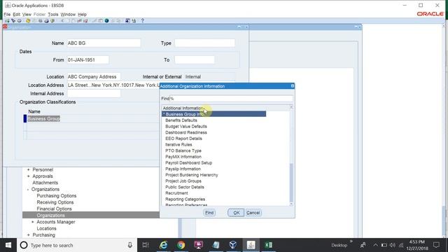 Training How to Create Business Group in Oracle R12 - Part 11 смотреть онлайн