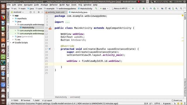 Android Webview App tutorial Part 2 - Android Studio 2019 latest version смотреть онлайн