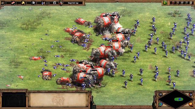 231 Hand Cannoneers vs 35 Elite War Elephants | Age of Empires 2 смотреть онлайн