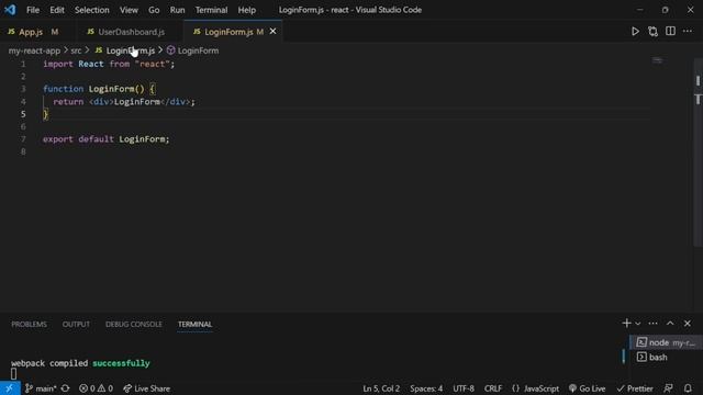 Conditional Rendering in ReactJs Tutorial | Complete React Course #10 смотреть онлайн