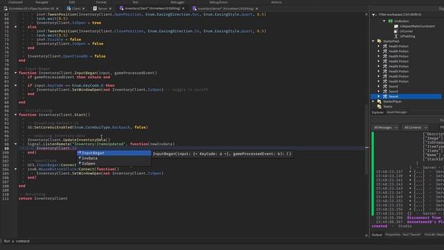 How to make an inventory in Roblox 2023 Remake Part 4: Displaying the items смотреть онлайн