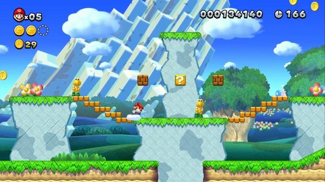 Can Mario Collect 999 Giant Rainbow Mushrooms in New Super Mario Bros. U ? смотреть онлайн
