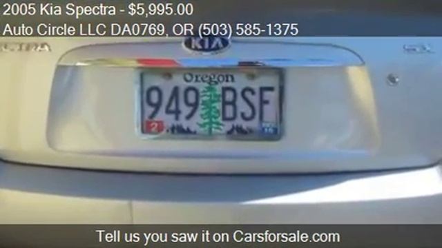 2005 Kia Spectra for sale in Salem, OR 97317 at the Auto Cir смотреть онлайн