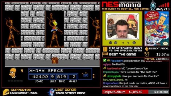 463/714 The Simpsons: Bart vs. the Space Mutants - NESMania