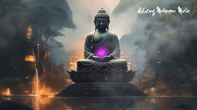 Buddha Meditation: Beautiful Lotus Lake | Spiritual Flute | Relaxing Music For Meditation, Zen #9
