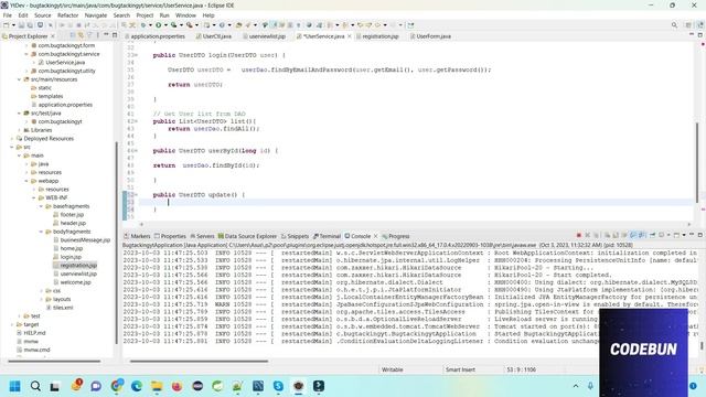 Edit and Delete Table Data using Spring Boot, JPA, MYSQL, JSP, JSTL смотреть онлайн