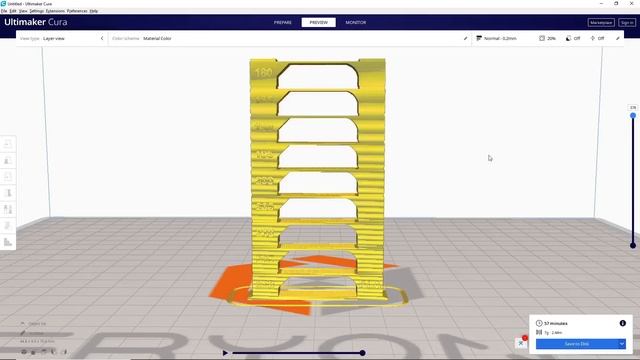 How to Create a Temp Tower Test in Cura - Easy Tutorial! смотреть онлайн