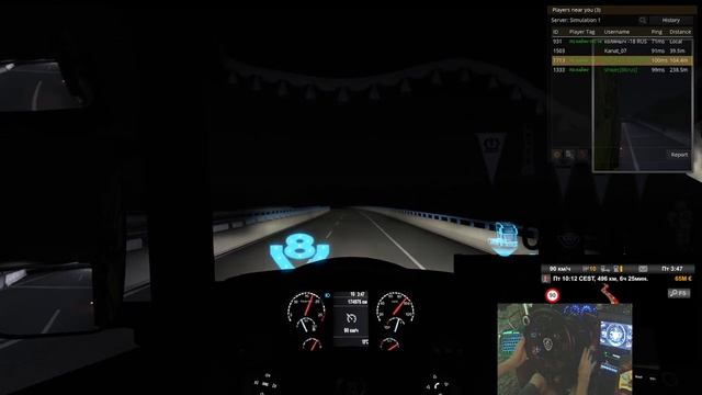 Euro Truck Simulator 2 1.46 VTC . World (обстановка по кайфу 18+) смотреть онлайн