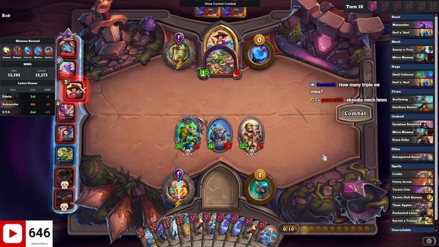 BUSTER STRIKES BACK! Mech build with Double-Headed quest reward | Hearthstone Battlegrounds смотреть онлайн