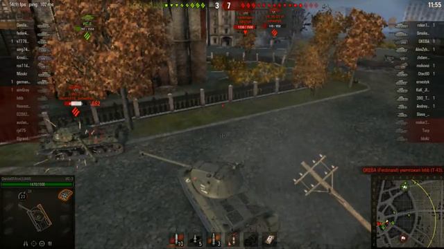 WorldOfTanks 2016 10 19 16 54 34 783 смотреть онлайн