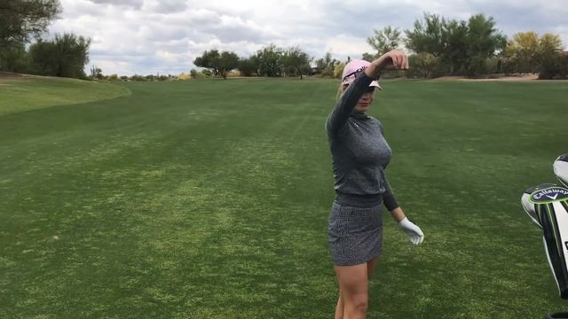 Playing with Paige Spiranac // Course Vlog // Raptor at Grayhawk смотреть онлайн