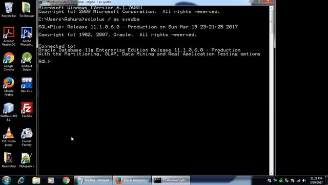 ORACLE start & shutdown database смотреть онлайн
