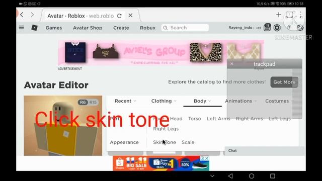 TUTORIAL cara membuat skin noob di roblox mobile | roblox Indonesia смотреть онлайн