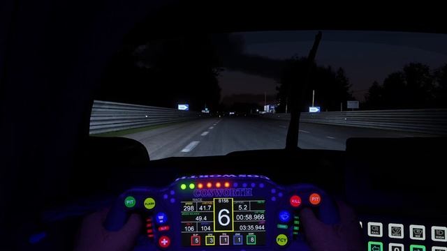 Nvidia Game Filter - iRacing comparison (Late Night at Le Mans) смотреть онлайн