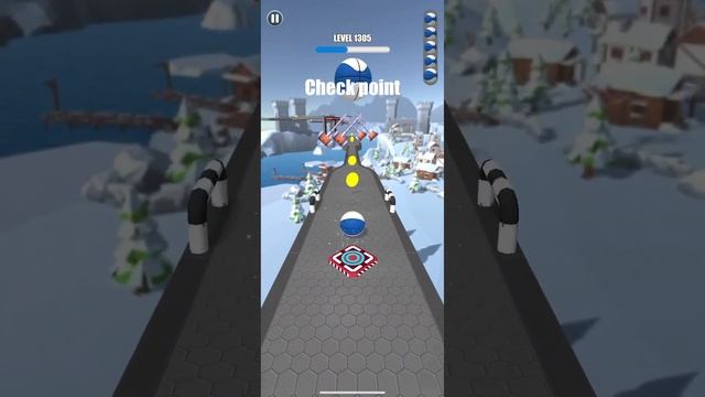 Rolling ball sky escape super speedrun gameplay - trying beautiful 5 balls - levels 1298 to 1309 смотреть онлайн