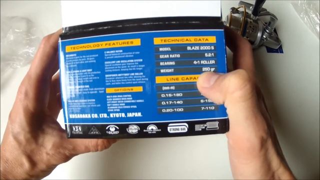 Безынерционная катушка Kosadaka Blaze 2000S смотреть онлайн