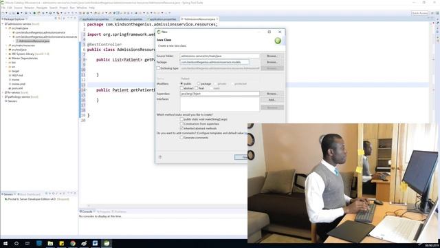 6 Create the Admissions Controller and Patient Classes смотреть онлайн