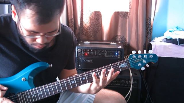 Mesa Boogie Mark V 25 Cab Clone short demo смотреть онлайн