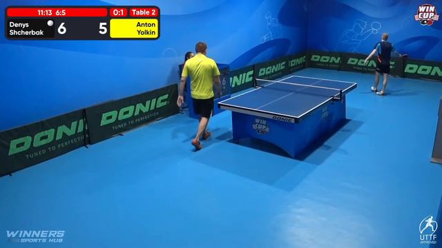 17:15 Denys Shcherbak 0-3 Anton Yolkin West 4 WIN CUP 20.02.2023 | TABLE TENNIS WINCUP смотреть онлайн