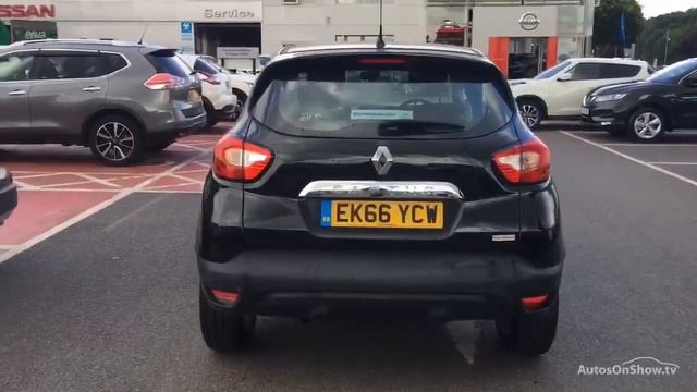 RENAULT CAPTUR DYNAMIQUE NAV TCE BLACK 2016 смотреть онлайн