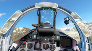 Вылет на Су-27 в VR шлеме в War Thunder.
