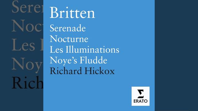Noye's Fludde, Op. 59: "It Is Good for to Be Still" (Noye, Mrs Noye, Sem, Ham, Jaffet) смотреть онлайн