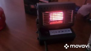 Газовый обогреватель-плита 2в1