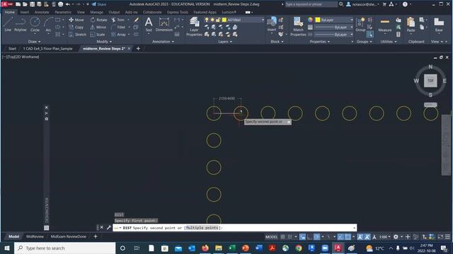 Midterm Exam Review for AutoCAD смотреть онлайн