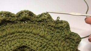 МК рельефный ковёр/салфетка 12-15 ряды