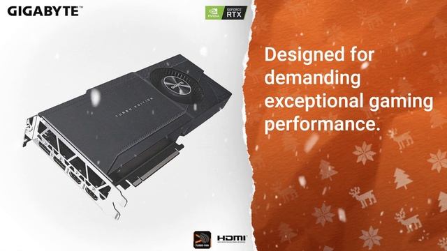 GV-N3090TURBO-24GD Gigabyte Nvidia GeForce RTX 3090 Graphics Card #GVN3090TURBO24GD смотреть онлайн