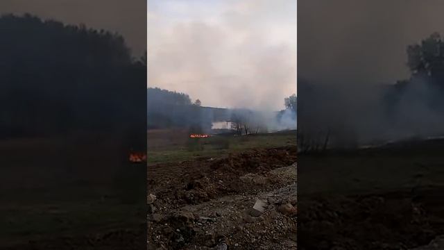 Горит камыш в Видном смотреть онлайн