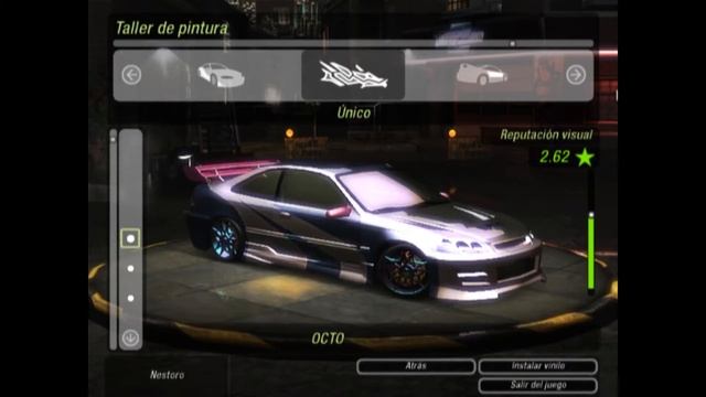 NFS UNDERGROUND 2/HONDA CIVIC/BROLY MASTER 77 смотреть онлайн