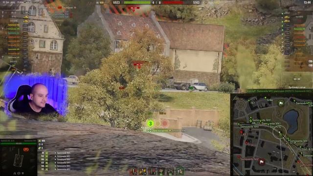 ЛУЧШАЯ ПТ Италии Semovente M41 ? Обзор, тест, гайд World of Tanks новые пт сау италии WoT 5 уровень смотреть онлайн