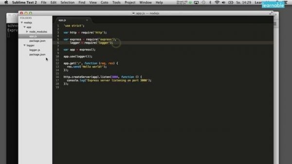 Learning Node.js: The npm link