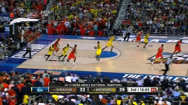 CBB 12/13 Syracuse Orange Vs Michigan Wolverines NCAA Tournament Final Four 04/06/13 (Full Game)