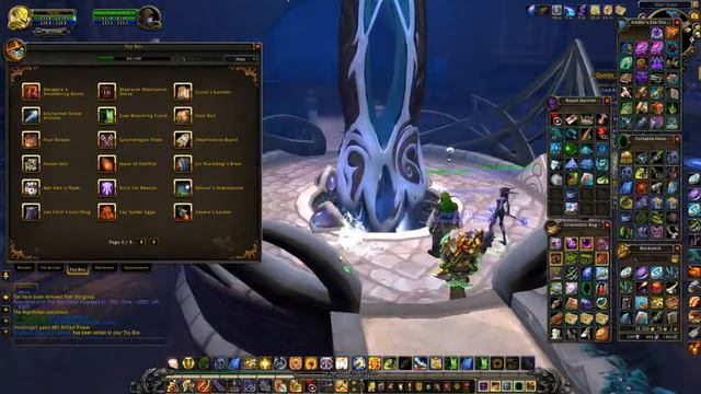 World of Warcraft Legion part 191a - Displacer Meditation Stone смотреть онлайн