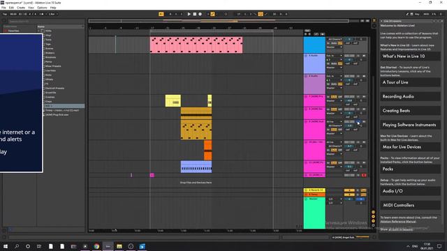 КАК НАПИСАТЬ БИТ ТРЕКА ПРИТВОРЯТСЯ В ABLETON LIVE 10 смотреть онлайн