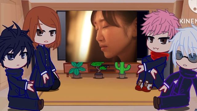 jujutsu kaisen reacts to y/n as fourth first year | смотреть онлайн