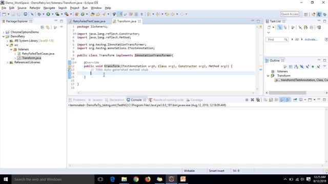 Handling Automation Regression Test Suites using Retry Listeners in TestNG смотреть онлайн