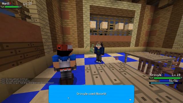 Minecraft: Pixelmon Hoenn Region - Episode 3 - FIRST GYM BATTLE! (Pixelmon 4.2.6)