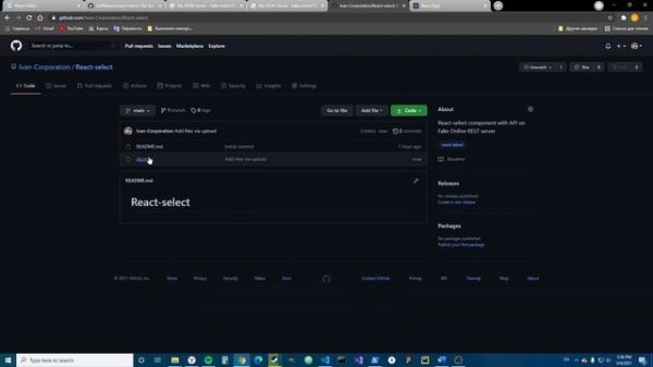 JavaScript Библиотеки #4 - React-Select (Краткий обзор и создание простого Select с Fake API)