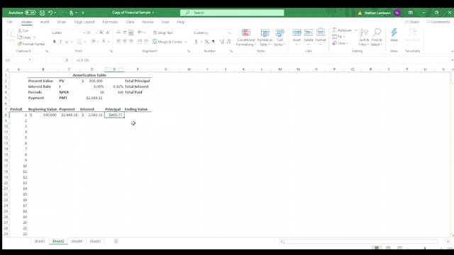 How to create an amortization table in excel video #excel #amortization #amortizationtable смотреть онлайн