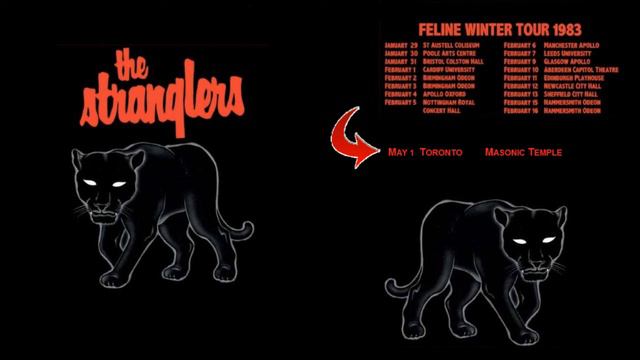 The Stranglers Toronto 1983 Feline Tour - Audio