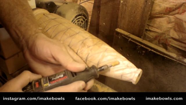Woodturning - Making Spirals On Wood Turned Items