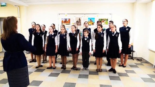 Гимназический вальс. Хор ОАНО "Православной гимназии №38" города Старый Оскол "Благовест" смотреть онлайн